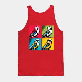 Pop Eastern Rosella Art - Cool Birds Tank Top